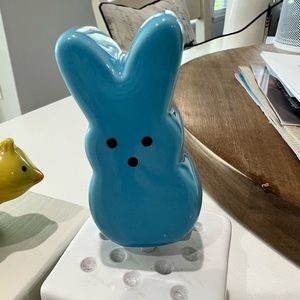 Nora Fleming blue bunny peep - retired